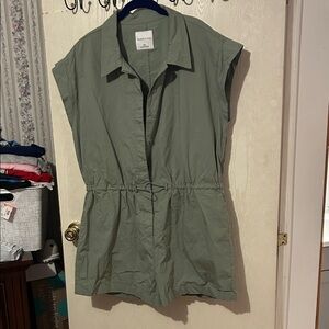 Celebrity Pink Sage Utility romper